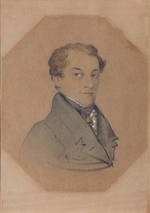 Porträt von Kondraty Fyodorovich Ryleyev