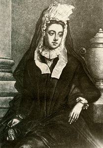 Porträt von Lady Fenwick, zeigt Witwen in Trauer, 1695, 1937