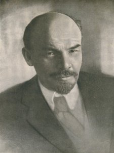 Porträt von Lenin, ca. 1920er, 1939 von Unbekannt