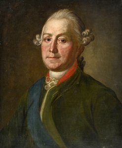 Porträt von Lev Alexandrowitsch Naryschkin, zweite Hälfte des 18. Jahrhunderts von Unbekannt