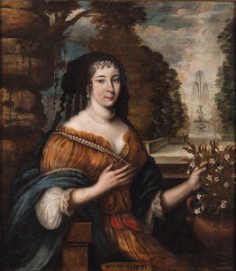 Porträt von Madeleine de Scudéry