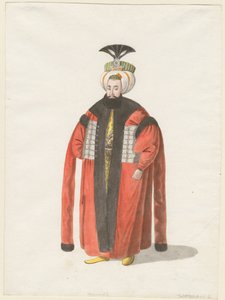 Porträt von Mahmud II. 1785-1839, Sultan des Osmanischen Reiches, um 1820 von Unbekannt