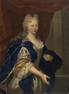 Porträt von Maria Josepha von Österreich 1699-1757, 18. Jahrhundert von Unbekannt