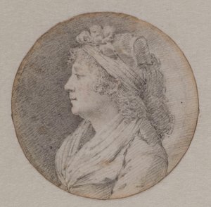 Porträt von Marie Louise von Savoyen, Prinzessin von Lamballe