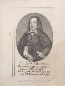 Porträt von Mathew Stevenson von Unbekannt