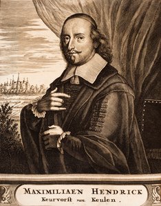 Porträt von Maximilian Heinrich von Bayern 1621-1688, Erzbischof von Köln, 1675