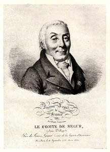 Porträt von Philippe Henri, Marquis de Ségur 1724-1801, Frühes 19. Jahrhundert