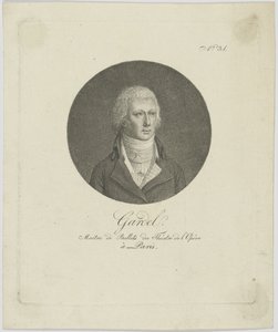 Porträt von Pierre-Gabriel Gardel 1758-1840, ca. 1787 von Unbekannt
