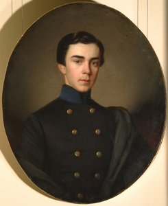 Porträt von Prinz Alexander Michailowitsch Golizyn 1838-1919, 1850er Jahre von Unbekannt