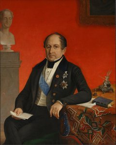 Porträt von Prinz Alexander Nikolajewitsch Golizyn 1773-1844, zwischen 1826 und 1834 von Unbekannt