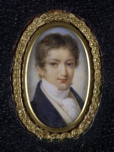 Porträt von Prinz Dmitry Petrovich Volkonsky, erstes Viertel des 19. Jahrhunderts