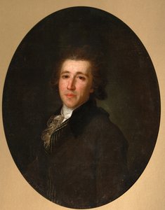 Porträt von Prinz Fyodor Nikolayevich Golitsyn 1751-1827, 1790er Jahre von Unbekannt