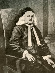 Porträt von Samuel Sewall, in Perücke und langem Mantel, um 1700-1720, 1937
