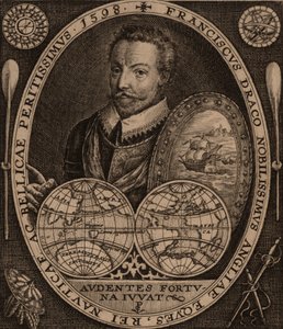 Porträt von Sir Francis Drake, 1641 von Unbekannt