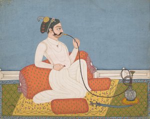 Porträt von Thakur Utham Ram von Unbekannt