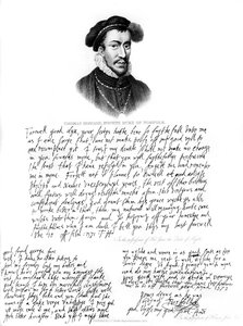 Porträt von Thomas Howard, 4. Herzog von Norfolk, 1572, 1840 von Unbekannt