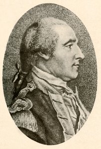Porträt von Washington, nach dem Leben gezeichnet, zeigt Haare im Zopf, um 1770, 1937