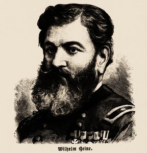 Porträt von Wilhelm Heine 1827-1885, 1886