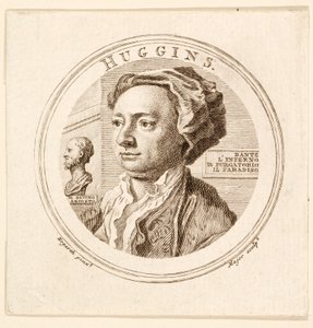 Porträt von William Huggins, veröffentlicht 1760 von Unbekannt