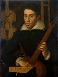 Porträt eines Musikers, ca. 1570-1590