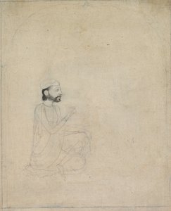 Porträt eines sitzenden Mannes, um 1830-1850