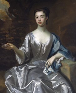 Porträt einer Frau, genannt Maria Taylor Byrd von Unbekannt