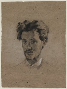 Porträt eines jungen Mannes, um 1865-1875 von Unbekannt