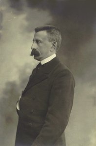 Porträt des Pianisten und Komponisten Moritz Moszkowski 1854-1925, ca. 1900