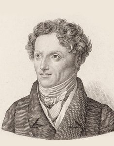 Porträt des Komponisten Francesco Morlacchi 1784-1841