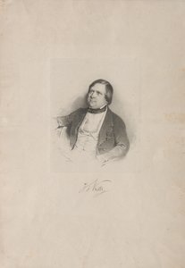 Porträt des Komponisten Johann Friedrich Kittl 1806-1868, ca. 1850