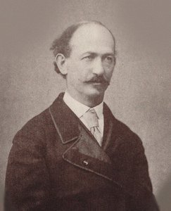 Porträt des Komponisten Maurice Strakosch 1825-1887, ca. 1870 von Unbekannt