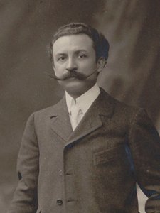 Porträt des Komponisten Xavier Leroux 1863-1919, ca. 1910