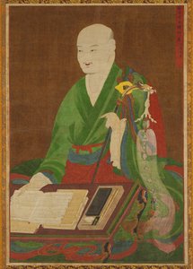 Porträt des großen Meisters Yeongwoldang Eungjin, 1700er Jahre