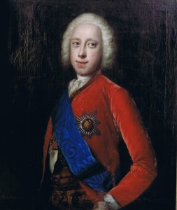 Porträt des Zaren Peter III. von Russland 1728-1762, zweite Hälfte des 18. Jahrhunderts