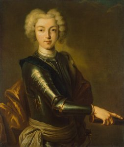 Porträt des Zaren Peter II. von Russland, 1715-1730, 18. Jahrhundert von Unbekannt