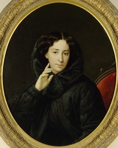 Porträt der Schauspielerin des kaiserlichen Theaters Vera Samoylova, Mitte des 19. Jahrhunderts von Unbekannt