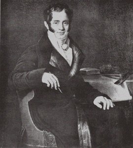 Porträt des Architekten Carlo Rossi 1775-1849 nach Ch. Mitoire