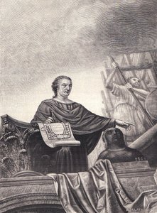 Porträt des Architekten Vincenzo Brenna 1747-1820, 1897 von Unbekannt