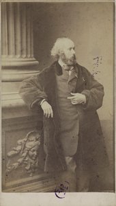 Porträt des Komponisten Félicien David 1810-1876, 1861 von Unbekannt