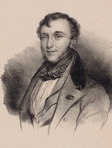 Porträt des Komponisten Friedrich Kalkbrenner 1785-1849