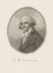 Porträt des Komponisten Giovanni Battista Viotti 1755-1824, ca. 1800