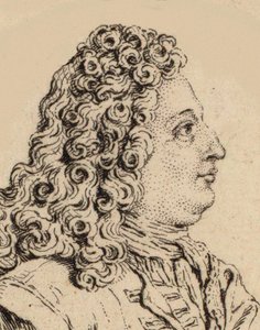 Porträt des Komponisten Marin Marais, 1656-1728