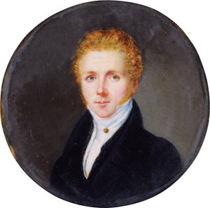 Porträt des Komponisten Vincenzo Bellini 1801-1835, ca. 1830