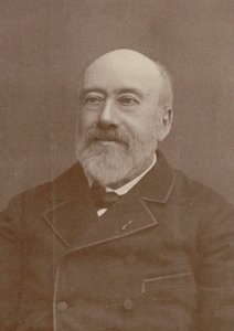 Porträt des Komponisten und Chansonniers Gustave Nadaud 1820-1893, 1880