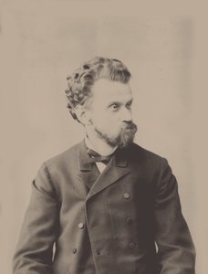 Porträt des Dirigenten und Komponisten Eduard Nápravník 1839-1916 von Unbekannt