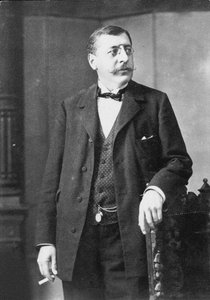 Porträt des Dirigenten und Komponisten Felix Mottl 1856-1911 von Unbekannt