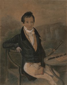Porträt des Flötenspielers Jean-Louis Tulou, 1786-1865, ca. 1840 von Unbekannt