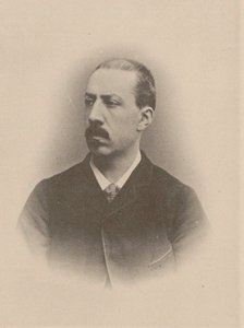 Porträt des Organisten und Komponisten Charles-Marie Widor 1844-1937