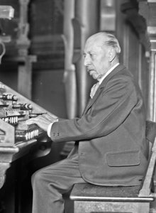Porträt des Organisten und Komponisten Charles-Marie Widor 1844-1937, 1927 von Unbekannt