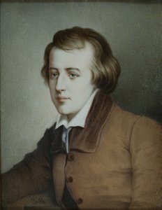 Porträt des Dichters Heinrich Heine 1797-1856, ca. 1825 von Unbekannt